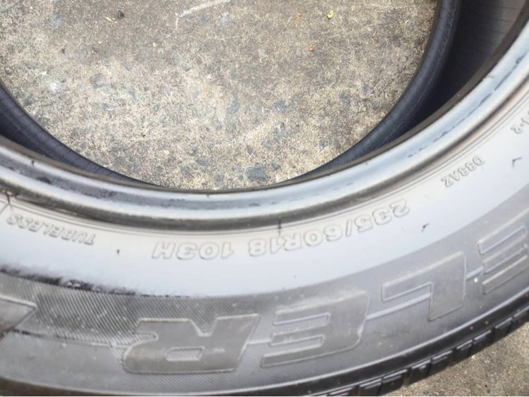 ยาง Bridgestone dueler 235 60 18 ปี 24 ชุดละ 5,000 บาทครับ รูปที่ 10