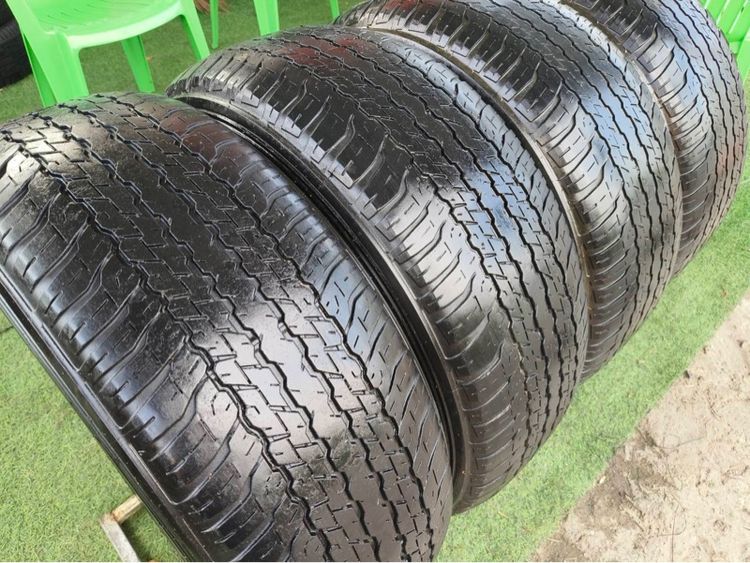 ยางกระบะหน้าขาว DUNLOP GRANDTREK AT 265 60 18 ปี 24 ชุดละ 6,000 บาทครับ รูปที่ 6