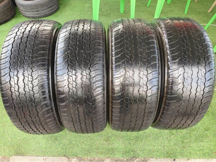 ยางกระบะหน้าขาว DUNLOP GRANDTREK AT 265 60 18 ปี 24 ชุดละ 6,000 บาทครับ