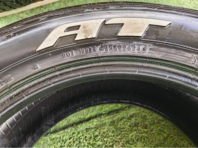 ยางกระบะหน้าขาว DUNLOP GRANDTREK AT 265 60 18 ปี 24 ชุดละ 6,000 บาทครับ รูปที่ 12