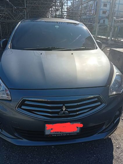 Mitsubishi Attrage 2018 1.2 GLS Limited Sedan เบนซิน ไม่ติดแก๊ส เกียร์อัตโนมัติ เทา รูปที่ 3