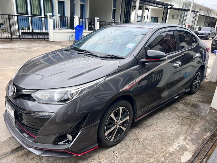 Toyota Yaris ATIV 2019 1.2 S Sedan เบนซิน ไม่ติดแก๊ส เกียร์อัตโนมัติ น้ำตาล รูปที่ 2