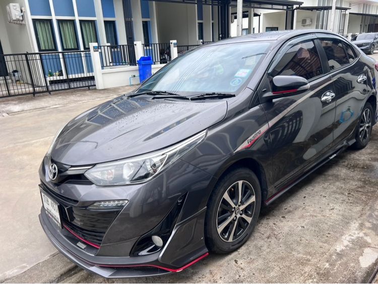Toyota Yaris ATIV 2019 1.2 S Sedan เบนซิน ไม่ติดแก๊ส เกียร์อัตโนมัติ น้ำตาล รูปที่ 4