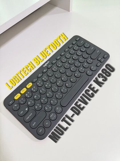 เม้าส์ และคีย์บอร์ด Logictech Bluetooth Multi-Device K380