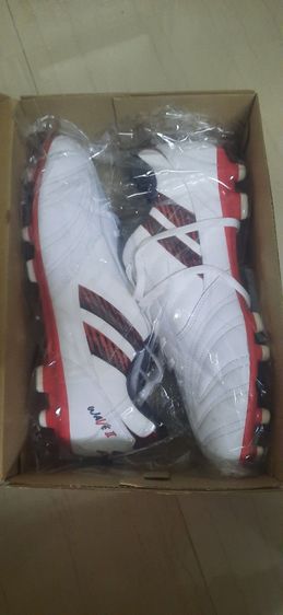 ขายรองเท้าสตั๊ด PAN Wave 2 สีขาวแดง สภาพใหม่ ไม่ผ่านการใช้งาน ไซด์ 11us  รูปที่ 4