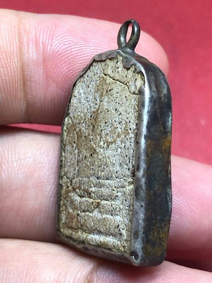 พระสมเด็จวัดระฆังจับขอบเงินโบราณ รูปที่ 3