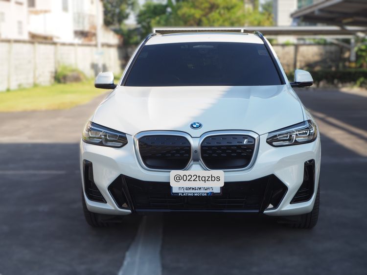 BMW iX3 2022 M Sport LCI Utility-car ไฟฟ้า เกียร์อัตโนมัติ ขาว รูปที่ 3