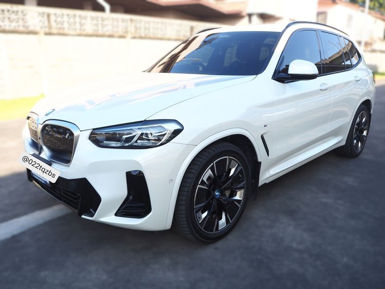 BMW iX3 2022 M Sport LCI Utility-car ไฟฟ้า เกียร์อัตโนมัติ ขาว รูปที่ 4