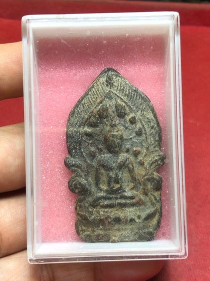 พระปรกโพธิ์เชียงแสนสนิมแดง รูปที่ 9