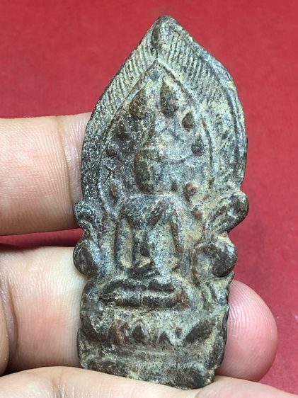 พระปรกโพธิ์เชียงแสนสนิมแดง รูปที่ 4