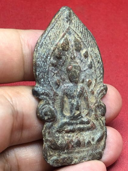 พระปรกโพธิ์เชียงแสนสนิมแดง รูปที่ 2