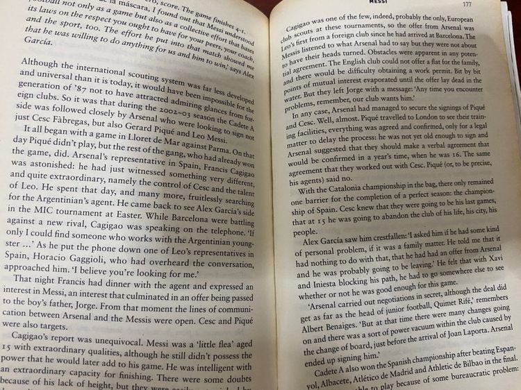 หนังสือชีวประวัติแมสซี ภาษาอังกฤษ รูปที่ 2