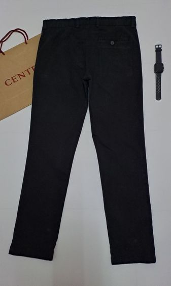 กางเกงสแลคขายาวสีดำ แบรนด์ TOPMAN‼️ รูปที่ 3