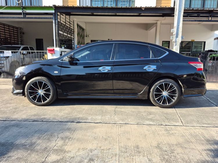 Nissan Sylphy 2012 Sedan เบนซิน ไม่ติดแก๊ส เกียร์ธรรมดา ดำ รูปที่ 3