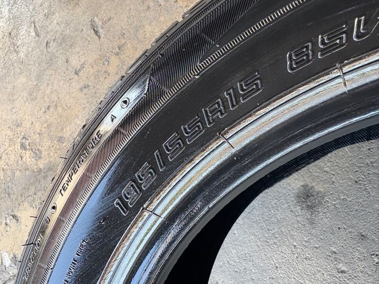 ยางDUNLOP195-55-15 ปี23 ปีแท้  รูปที่ 8