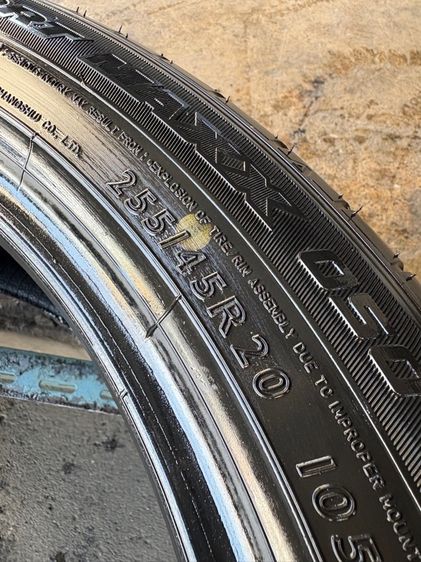 ยางDUNLOP255-45-20 ปี23 ปีแท้ (2เส้น) รูปที่ 4
