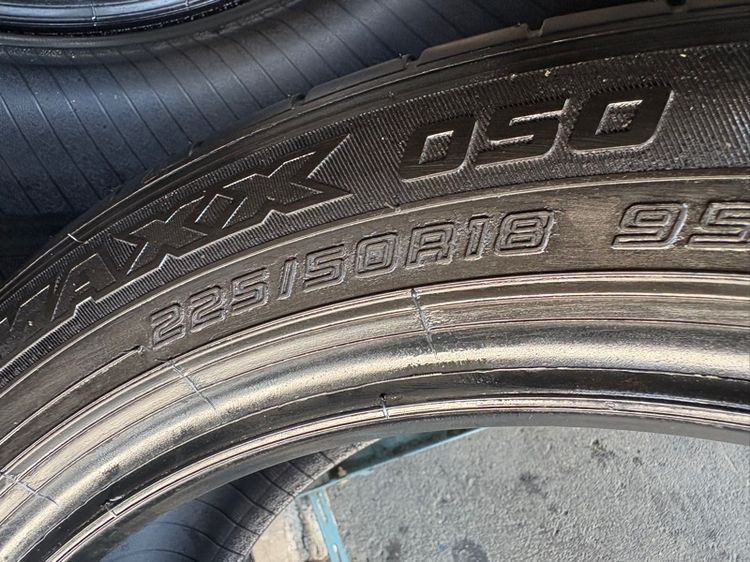 ยางDUNLOP225-50-18 ปี24 ปีแท้  ใส่แทน 215-50-18 กับ 235-45-18 ได้เลยจ้า รูปที่ 8