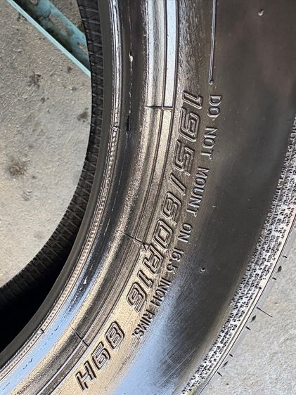 ยางDUNLOP195-60-16 ปี23 ปีแท้  ใส่แทน 205-55-16 ได้เลยจ้า รูปที่ 8