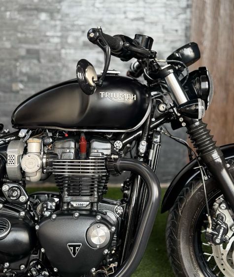 🔥 TRIUMPH BONNEVILLE BOBBER BLACK CUSTOM รถจดทะเบียนปี 2020 ( รุ่นปี 2018 ) 🔥 รูปที่ 9