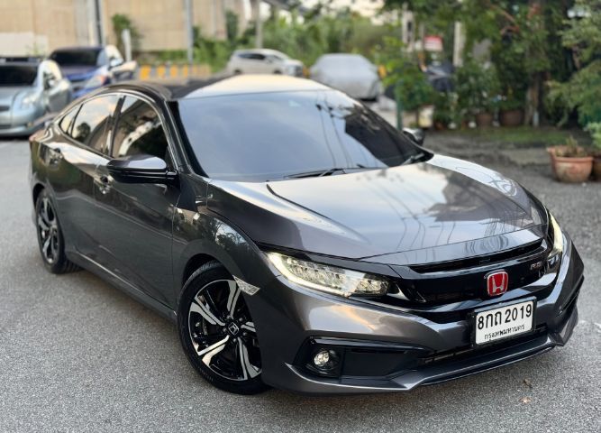 Honda Civic 2019 1.5 Turbo RS Sedan เบนซิน ไม่ติดแก๊ส เกียร์อัตโนมัติ เทา รูปที่ 3