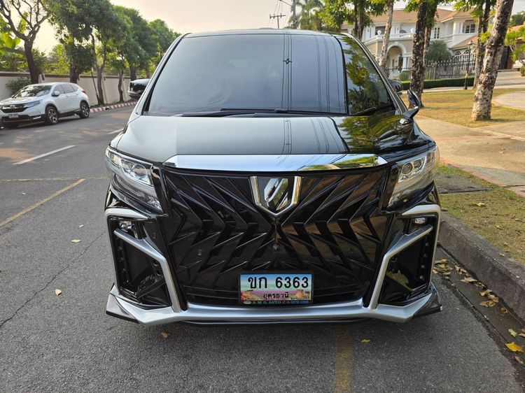 Toyota Alphard 2015 2.5 SC Utility-car ดีเซล ไม่ติดแก๊ส เกียร์อัตโนมัติ ดำ รูปที่ 2