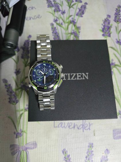 ขาย CITIZENEcoDrive JW014 SuperChronographPromasterLand-Men's-Watch- รูปที่ 6
