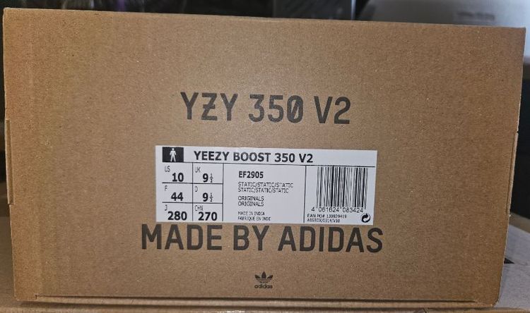 Yeezy Boost 350 V2 Static มือ1 พร้อมกล่อง แท้ พร้อมส่ง รูปที่ 10