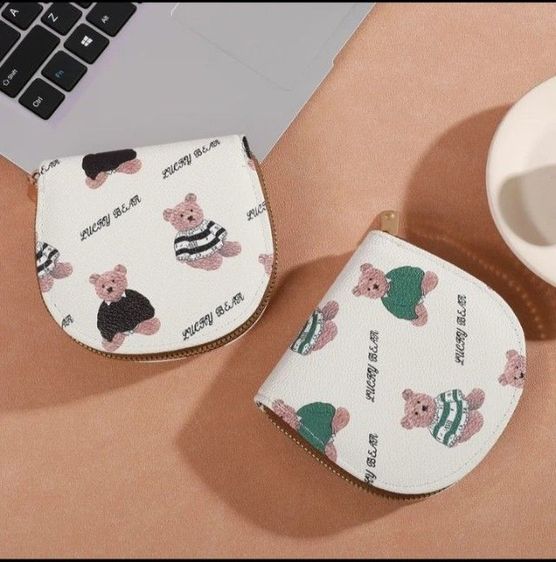 กระเป๋าสตางค์ใบสั้นสำหรับสตรี รูปที่ 2