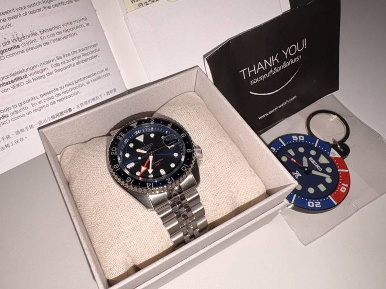 นาฬิกา Seiko 5 Sports Automatic GMT รุ่น SSK003K1 Batman 