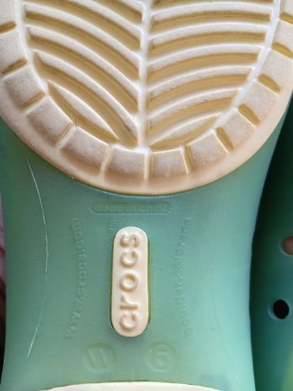 รองเท้าcrocs jelly ของแท้  sz.w6 รูปที่ 5