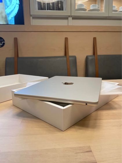 MacBook Air M2 13 inch สีเงิน แบต 100 เปอร์เซน อุปกรณ์ครบ Ram8 256 GB สีเงิน รูปที่ 5