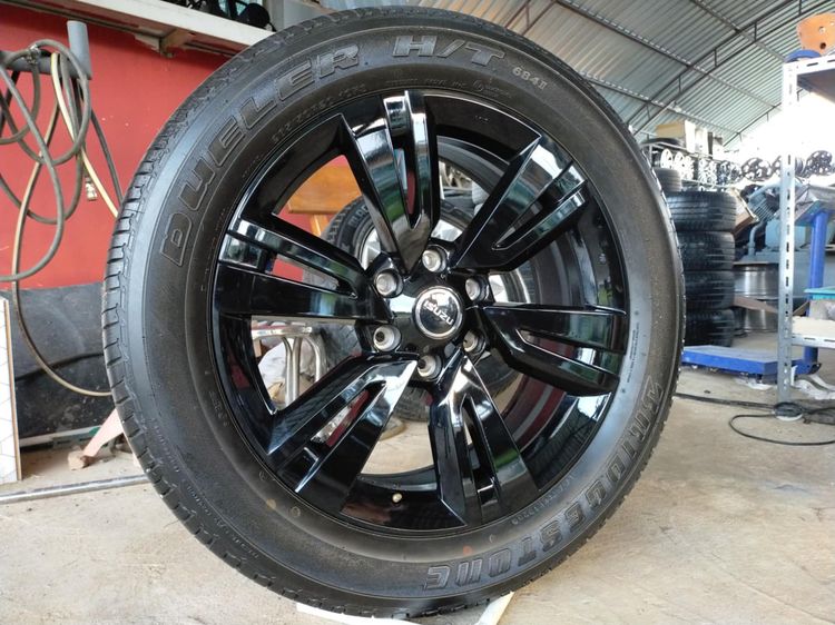 แม็กอีซูซุ ขอบ20 สีอบpowder coat พร้อมยางบริสโตน 265 50 20 ปี23 ยางสวยทุกเส้นตามรูป ใส่ isuzu ตัวสูงได้ทุกรุ่น mu-x มิว 7 รูปที่ 3