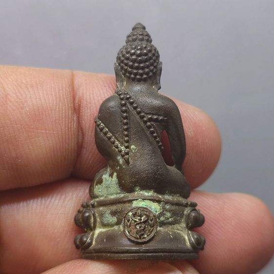 พระกริ่งคุ้มเกล้า หน้าไทย ศิรากาศ เนื้อนวะโลหะ ปี 2522 พระพิธีใหญ่ สภาพสวย รับประกันแท้ รูปที่ 2