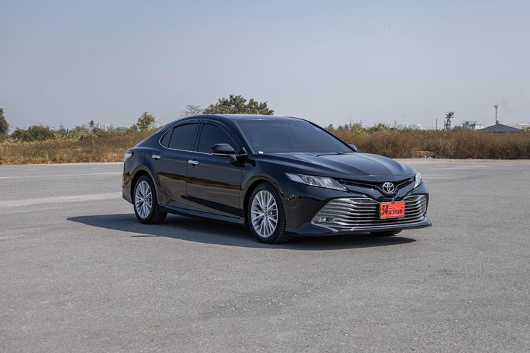 Toyota Camry 2019 2.5 G Sedan เบนซิน ไม่ติดแก๊ส เกียร์อัตโนมัติ ดำ