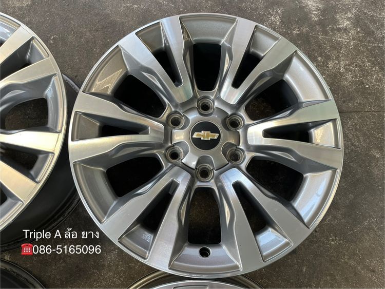 ✨ล้อแม็ก✨Chevrolet Trailblazer ขอบ 18 เทาหน้าเงา รูปที่ 5