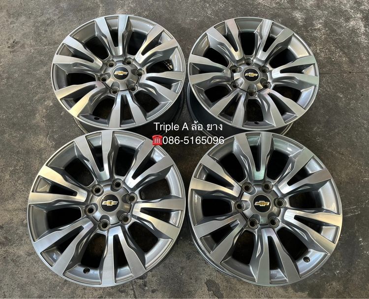 ✨ล้อแม็ก✨Chevrolet Trailblazer ขอบ 18 เทาหน้าเงา รูปที่ 7