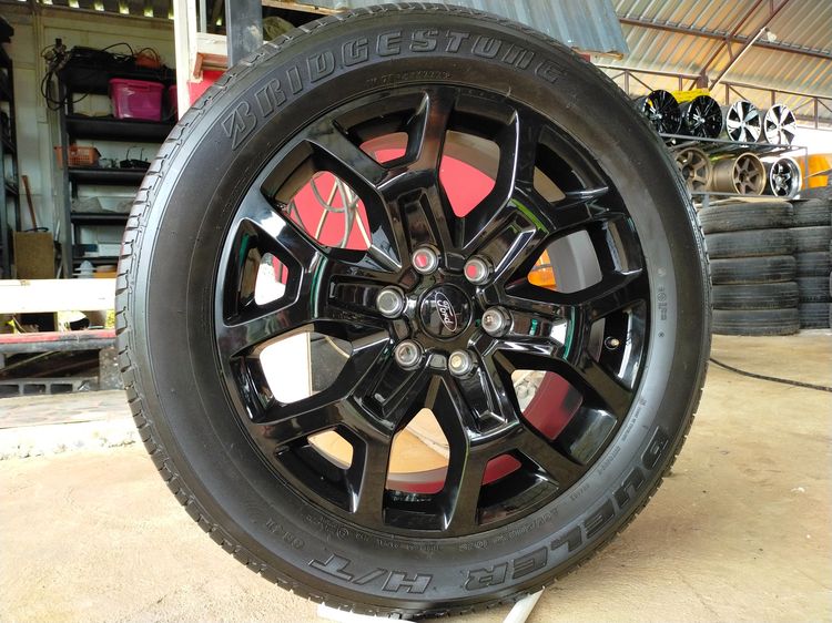 แม็กฟอร์ด ขอบ20 สีเดิม พร้อมยางบริสโตน 265 50 20 ปี23 ใส่ everest ranger รูปที่ 3