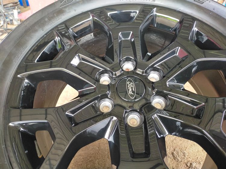 แม็กฟอร์ด ขอบ20 สีเดิม พร้อมยางบริสโตน 265 50 20 ปี23 ใส่ everest ranger รูปที่ 5