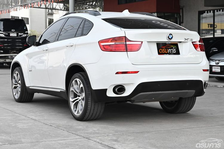 BMW X6 2014 3.0 xDrive30d 4WD Utility-car ดีเซล ไม่ติดแก๊ส เกียร์อัตโนมัติ ขาว รูปที่ 3
