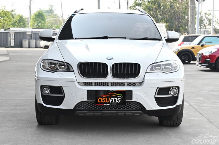 BMW X6 2014 3.0 xDrive30d 4WD Utility-car ดีเซล ไม่ติดแก๊ส เกียร์อัตโนมัติ ขาว รูปที่ 2