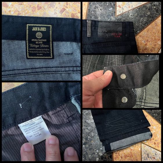 📌JACK แอนด์ JONES👖 เอว31-32 รูปที่ 6