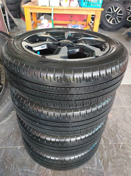 แม็กโตโยต้า ขอบ15 สีเดิม พร้อมยางดันลอป 185 60 15 ปี23 ใส่ yaris vios ได้ทุกรุ่น ยางสวยทุกเส้น รูปที่ 15