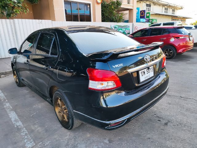 Toyota Vios 2008 1.5 E Sedan เบนซิน ไม่ติดแก๊ส เกียร์อัตโนมัติ ดำ รูปที่ 3