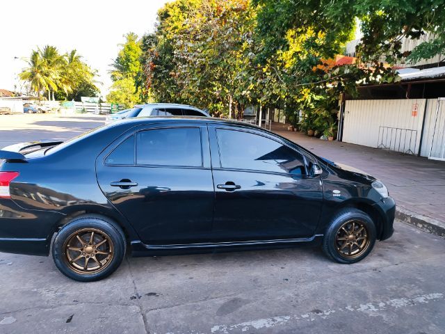 Toyota Vios 2008 1.5 E Sedan เบนซิน ไม่ติดแก๊ส เกียร์อัตโนมัติ ดำ รูปที่ 4