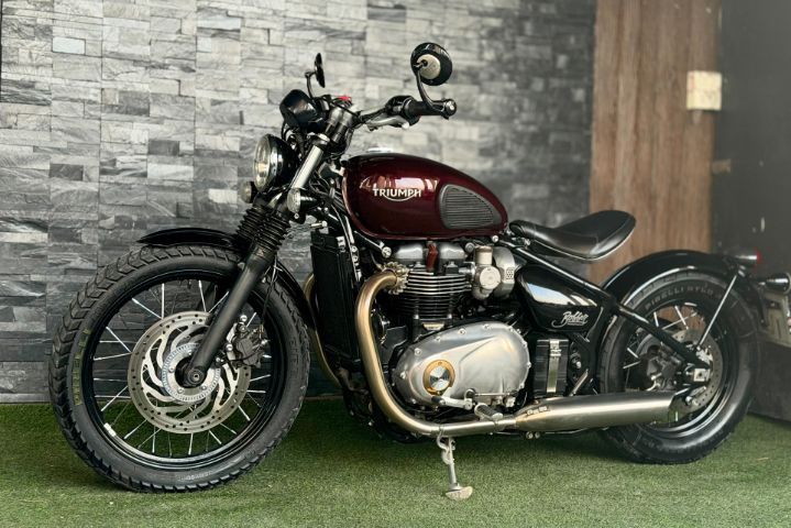 🔥 Triumph Bobber 1200 Classic ปี 2017 ใครหาทรงนี้อยู่ไม่ควรพลาด 🔥 รูปที่ 3