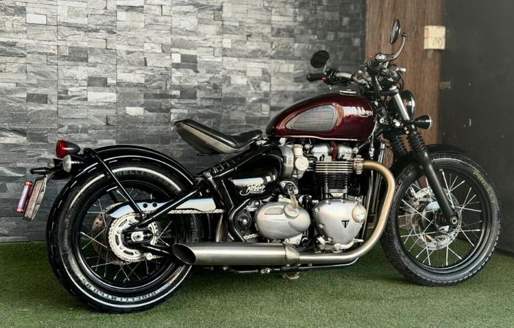 🔥 Triumph Bobber 1200 Classic ปี 2017 ใครหาทรงนี้อยู่ไม่ควรพลาด 🔥 รูปที่ 5