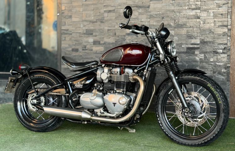 🔥 Triumph Bobber 1200 Classic ปี 2017 ใครหาทรงนี้อยู่ไม่ควรพลาด 🔥 รูปที่ 4