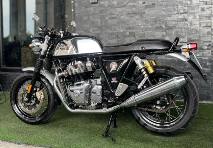 🔥 Royal Enfield Continental GT 650 ปี 2020 สีโครมเมี่ยมเงาทุกจุด 🔥 รูปที่ 7