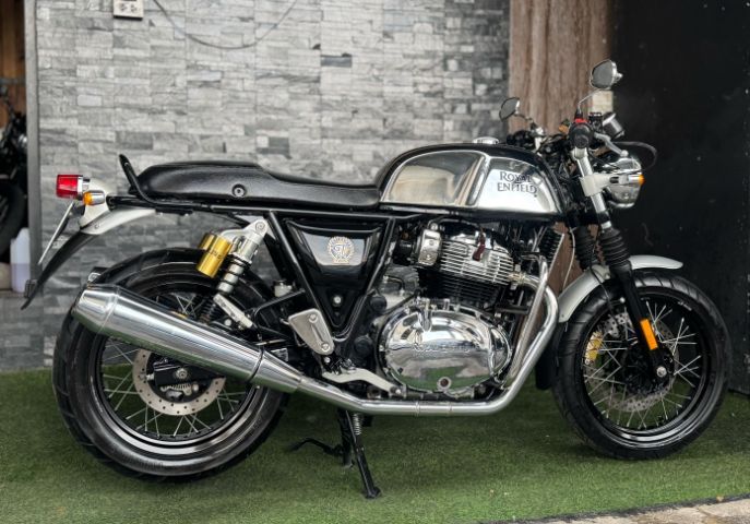 🔥 Royal Enfield Continental GT 650 ปี 2020 สีโครมเมี่ยมเงาทุกจุด 🔥 รูปที่ 9
