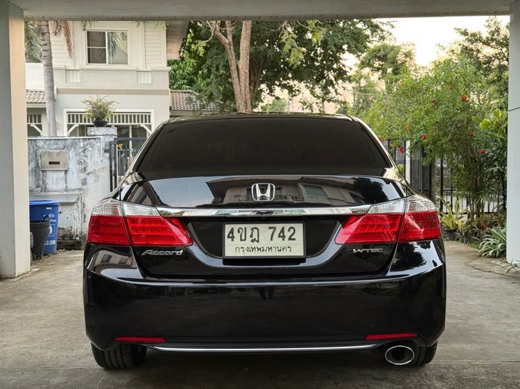 Honda Accord 2014 2.0 EL NAVI Sedan เบนซิน ไม่ติดแก๊ส เกียร์อัตโนมัติ ดำ รูปที่ 4